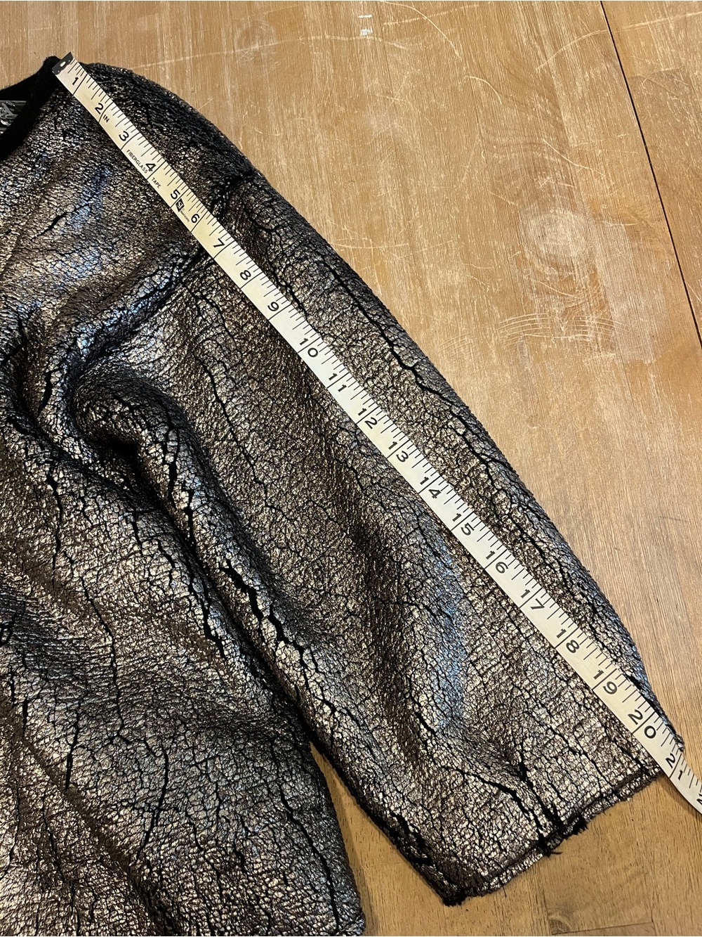 Karen By Simonsen Demeur Gold Metallic Sweater - Picture 9 of 12